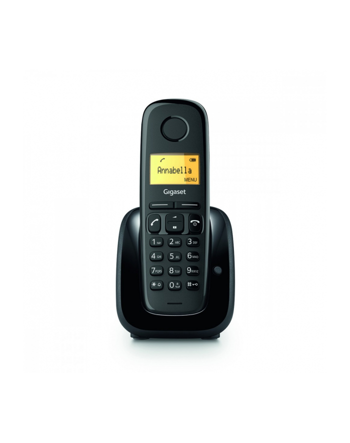 siemens Telefon bezprzewodowy GIGASET D-ECT A180 czarny główny