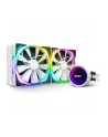 nzxt Chłodzenie wodne Kraken X63 Kolor: BIAŁY 280mm RGB podświetlane wentylatory i pompa - nr 34