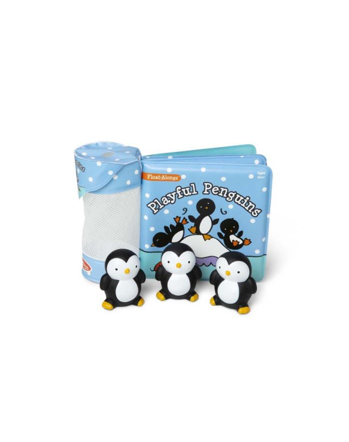 melissa 'amp; doug MELISSA Pingwinki 3 sztuki + książeczka do kąpieli Playful Penguins 41202 główny