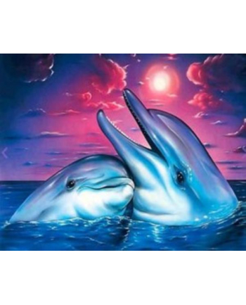 norimpex Malowanie po numerach Delfiny 40 x 50 5535