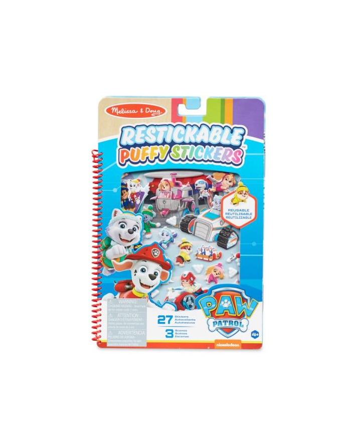 melissa 'amp; doug MELISSA Naklejki wypukłe wielokczerwonyne PAW PATROL Psi Patrol Arktyka - Góra Jake'a 33257 główny
