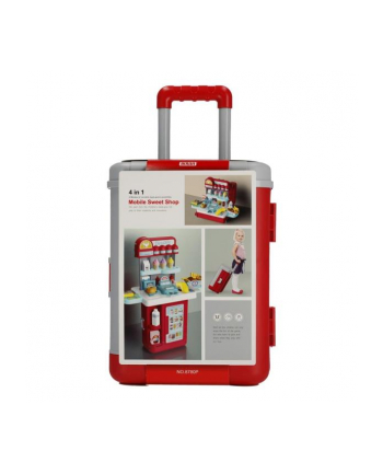 euro-trade Supermarket + akcesoria 4w1 lodziarnia walizka na kółkach 482924 MC