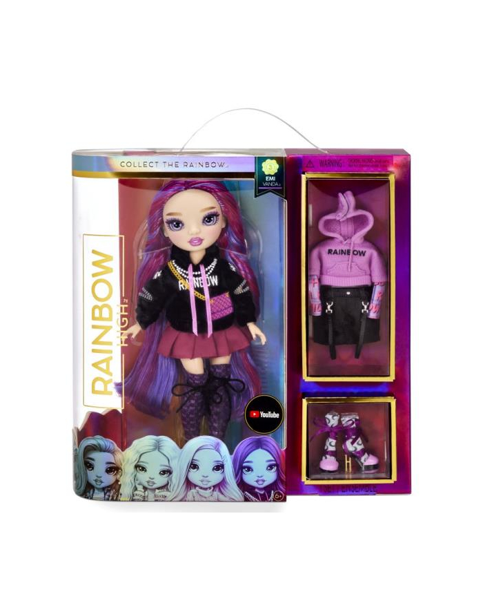 mga entertainment MGA Lalka Rainbow High CORE Fashion Doll - Orchid Emi Vanda p3 575788 główny