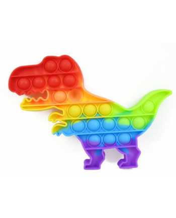 bigtoys Zabawka sensoryczna antystresowa gniotek POP IT Dinozaur BZES6308