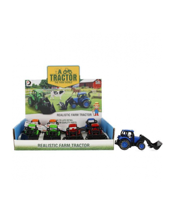 euro-trade Traktor na baterie + akcesoria 12cm mix4 482958 MC