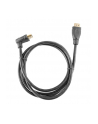qoltec Kabel HDMI High Speed z Ethernet A męski | A męski (90st.) | 1.3m - nr 2