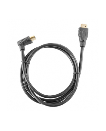 qoltec Kabel HDMI High Speed z Ethernet A męski | A męski (90st.) | 1.3m