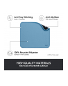 logitech Podkładka Studio Mouse Pad Blue Grey 956-000051 - nr 27