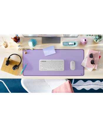 logitech Podkładka Studio Desk Mat Lavender  956-000054