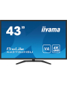 iiyama Monitor wielkoformatowy 43 cale X4373UHSU-B1 4K, VA, 2xHDMI, DP, mDP, 3ms, 2x7W, USBx4 - nr 16