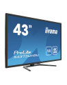 iiyama Monitor wielkoformatowy 43 cale X4373UHSU-B1 4K, VA, 2xHDMI, DP, mDP, 3ms, 2x7W, USBx4 - nr 19