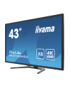 iiyama Monitor wielkoformatowy 43 cale X4373UHSU-B1 4K, VA, 2xHDMI, DP, mDP, 3ms, 2x7W, USBx4 - nr 23