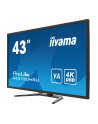 iiyama Monitor wielkoformatowy 43 cale X4373UHSU-B1 4K, VA, 2xHDMI, DP, mDP, 3ms, 2x7W, USBx4 - nr 37