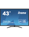 iiyama Monitor wielkoformatowy 43 cale X4373UHSU-B1 4K, VA, 2xHDMI, DP, mDP, 3ms, 2x7W, USBx4 - nr 45