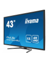 iiyama Monitor wielkoformatowy 43 cale X4373UHSU-B1 4K, VA, 2xHDMI, DP, mDP, 3ms, 2x7W, USBx4 - nr 4