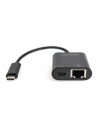 digitus Karta sieciowa przewodowa USB 3.0 Typ C do RJ45 Gigabit Ethernet oraz 1xUSB Typ C z PD 2.0 - nr 29
