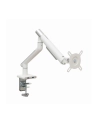 art Uchwyt biurkowy gazowy do 1 monitora LED/LCD 17-32' L-19GD 2-9kg 2xUSB 3.0 Premium Aluminiowy - nr 38