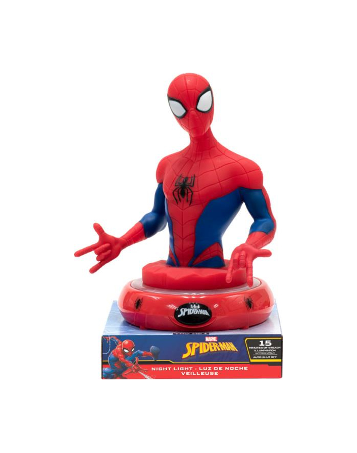 Lampka nocna 3D 25cm Spiderman MV15910 Kids Euroswan główny