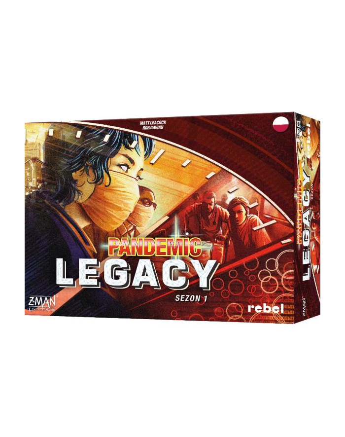 rebel Pandemic Legacy: Sezon 1 (edycja czerwona) główny