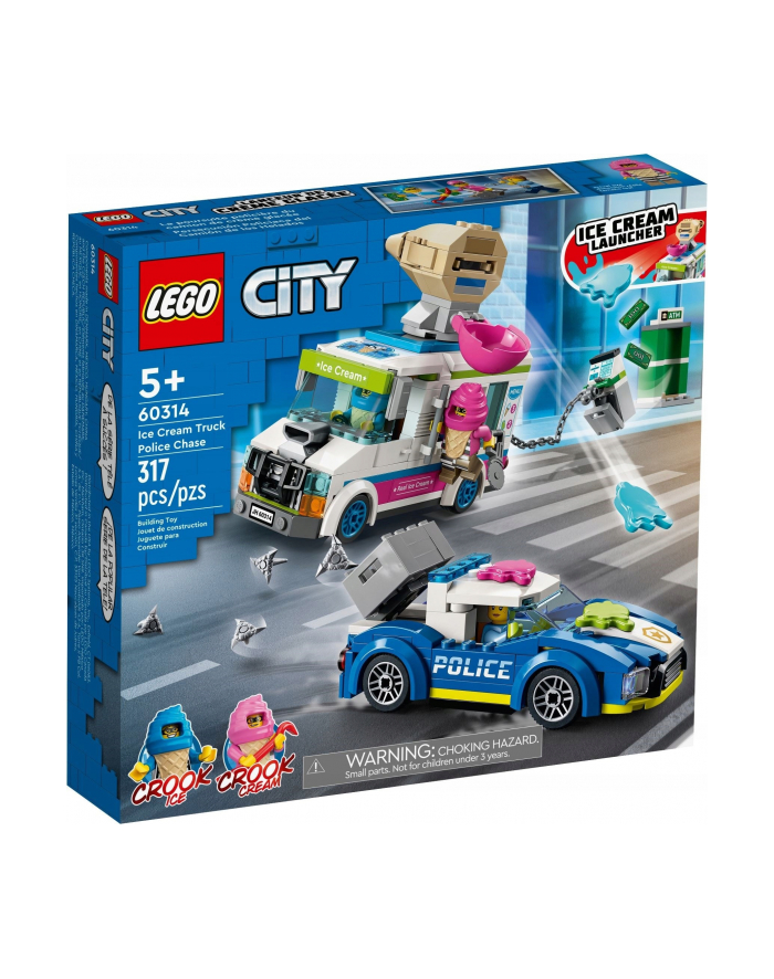 LEGO 60314 CITY Policyjny pościg za furgonetką z lodami p4 główny