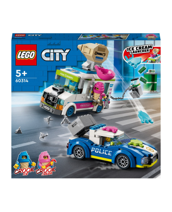 LEGO 60314 CITY Policyjny pościg za furgonetką z lodami p4