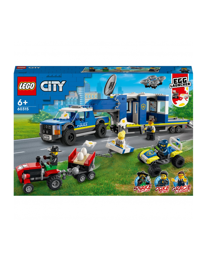 LEGO 60315 CITY Mobilne centrum dowodzenia policji p4 główny