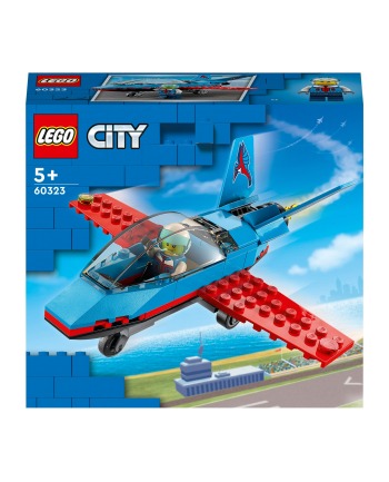 LEGO 60323 CITY Samolot kaskaderski p4