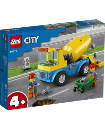 LEGO 60325 CITY Ciężarówka z betoniarką p8