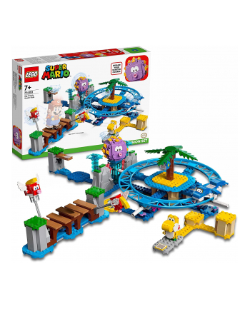 LEGO 71400 SUPER MARIO Zestaw rozszerzający Duży jeżowiec i zabawa na plaży p3