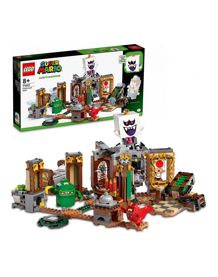 LEGO 71401 SUPER MARIO Zestaw rozszerzający Zabawa w straszonego w rezydencji Luigiego p3 główny