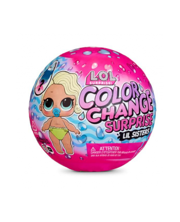 mga entertainment LOL Lalka siostrzyczka  Surprise Color Change Lil Sisters Asst in PDQ 576327 op.24