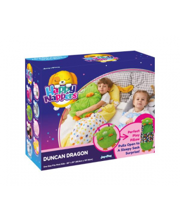 tm toys Śpiwór Happy Nappers Duncan zielony smok 7183