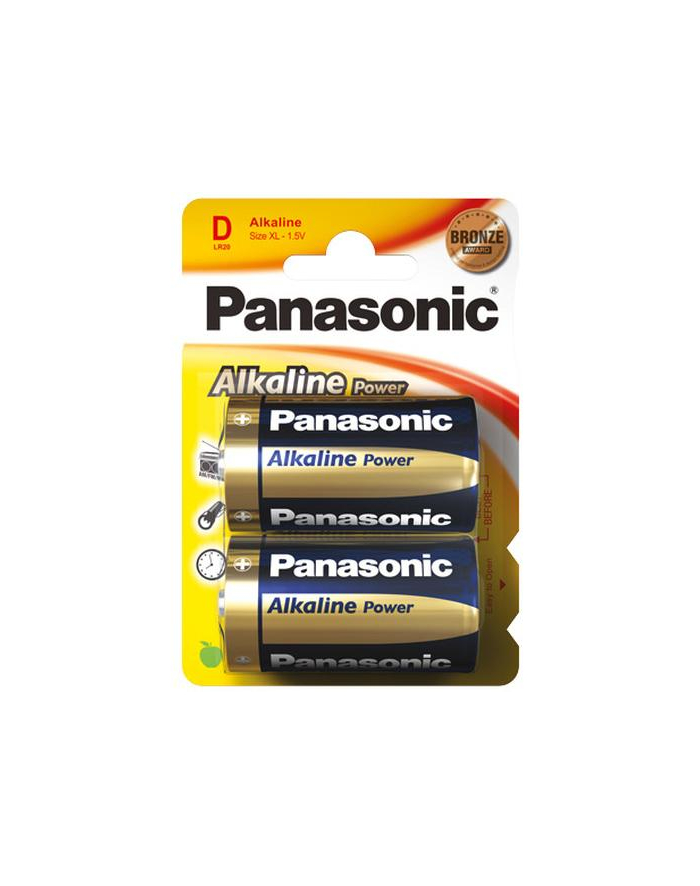 baterie Bateria Panasonic LR20 Bronze op2szt   cena z opakowanie główny