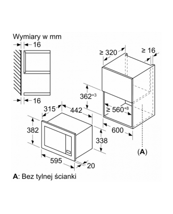 bosch Kuchnia mikrofalowa BEL620MB3