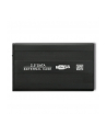 qoltec Obudowa/kieszeń aluminiowa do dysków HDD/SSD 2.5 SATA3 | USB 2.0| Czarny - nr 5