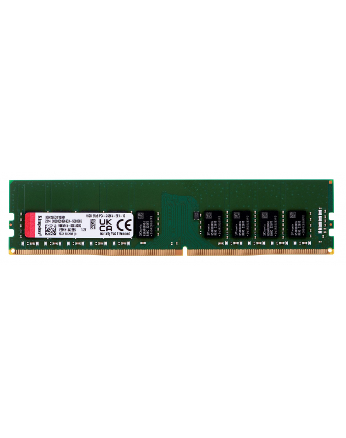 kingston Pamięć DDR4 16GB/2666 ECC CL19 DIMM 2Rx8 Hynix D główny