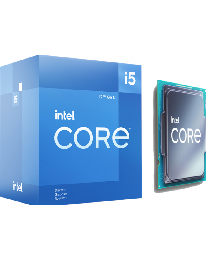 intel Procesor Core i5-12400 F BOX 2,5GHz, LGA1700 główny