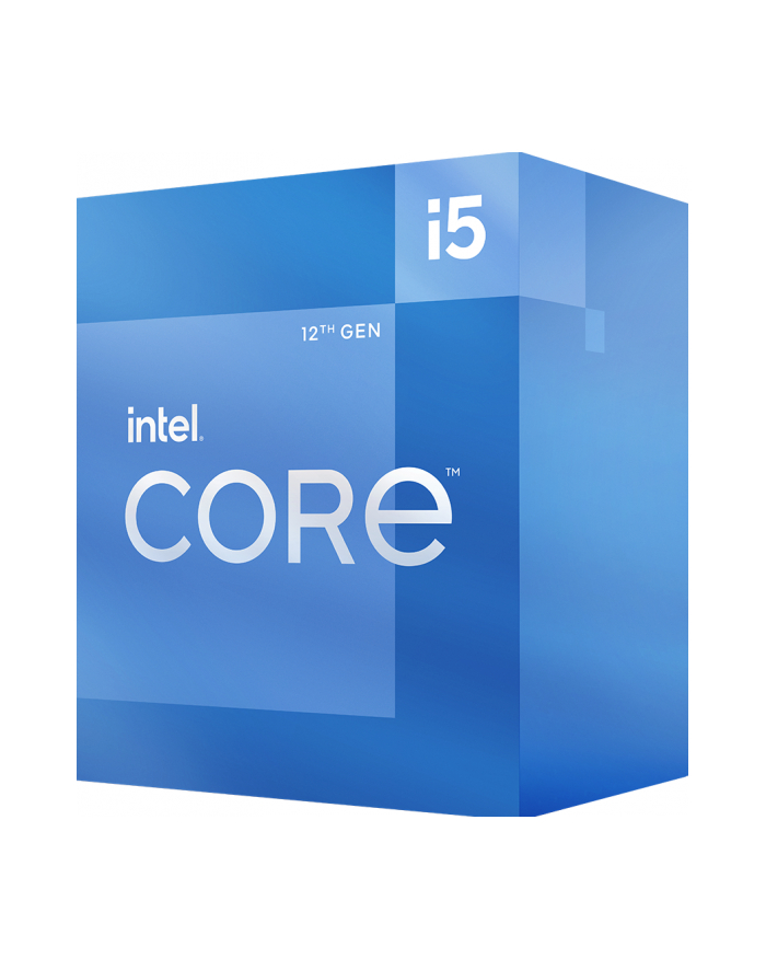 intel Procesor Core i5-12400 BOX 2,5GHz, LGA1700 główny