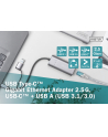 digitus Karta sieciowa przewodowa USB 3.1 Typ C + USB A do 1x RJ45 2.5 Gigabit Ethernet 10/100/1000/2500Mbps - nr 16