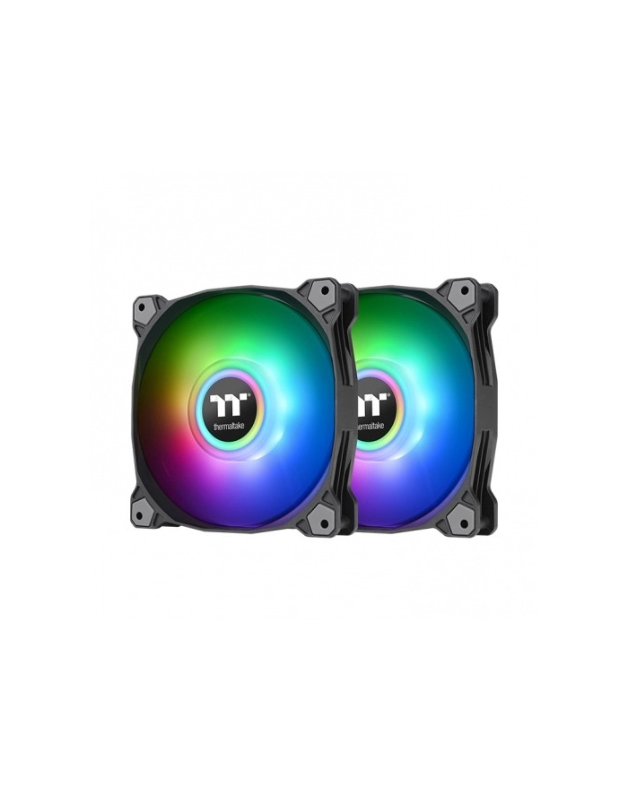 thermaltake Wentylator - Pure Duo 14 ARGB Sync Radiator Fan 2 Pak czarny główny