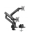 icy box ICYBOX IB-MS314-T Monitor stand with table support for two monitors up to 32inch - nr 11