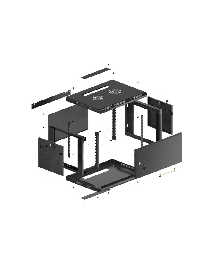 Szafa wisząca 19 6U 600x450 cz WF01-6406-00B główny