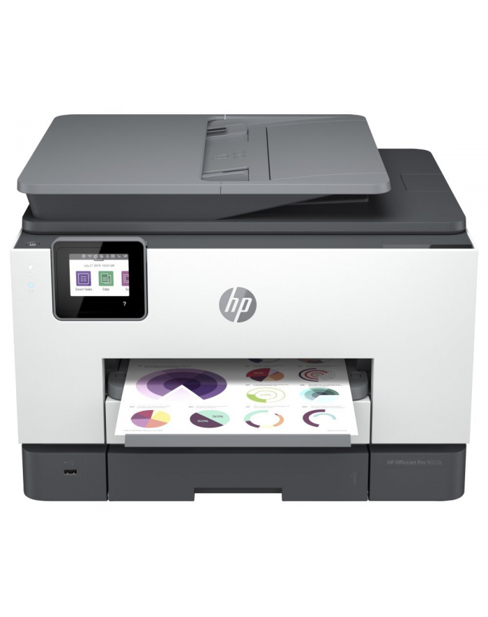 hp inc. HP OfficeJet Pro 9022e All-in-One A4 Color Wi-Fi USB 2.0 RJ-11 Print Copy Scan Fax Inkjet 20ppm Instant Ink Ready (P) główny