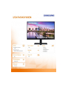 Monitor Samsung 23,8'' LF24T450GYUXEN IPS 1920 x 1200 FHD 16:10  1xDVI 1xHDMI  1xDP 5ms HAS PIVOT głośniki płaski 3Y - nr 13