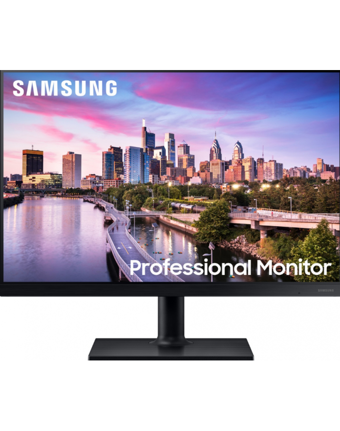 Monitor Samsung 23,8'' LF24T450GYUXEN IPS 1920 x 1200 FHD 16:10  1xDVI 1xHDMI  1xDP 5ms HAS PIVOT głośniki płaski 3Y główny