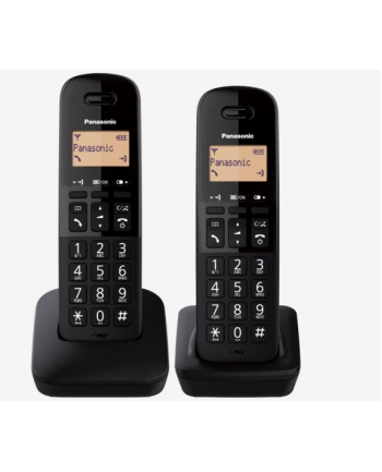 panasonic Telefon KX-TGB612 Dect Black Duo