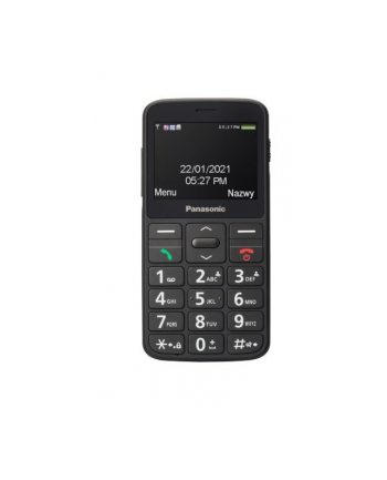 panasonic Telefon dla seniora KX-TU160  Czarny