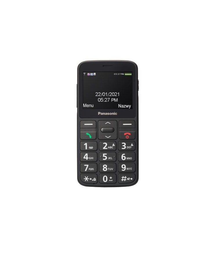 panasonic Telefon dla seniora KX-TU160  Czarny główny