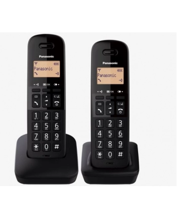 panasonic Telefon KX-TGB612 Dect Black Duo