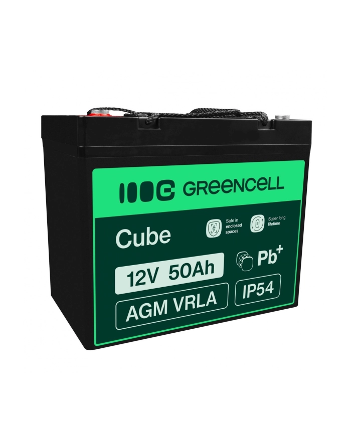 GREEN CELL AGM 12V 50Ah VRLA Battery Gel deep cycle główny